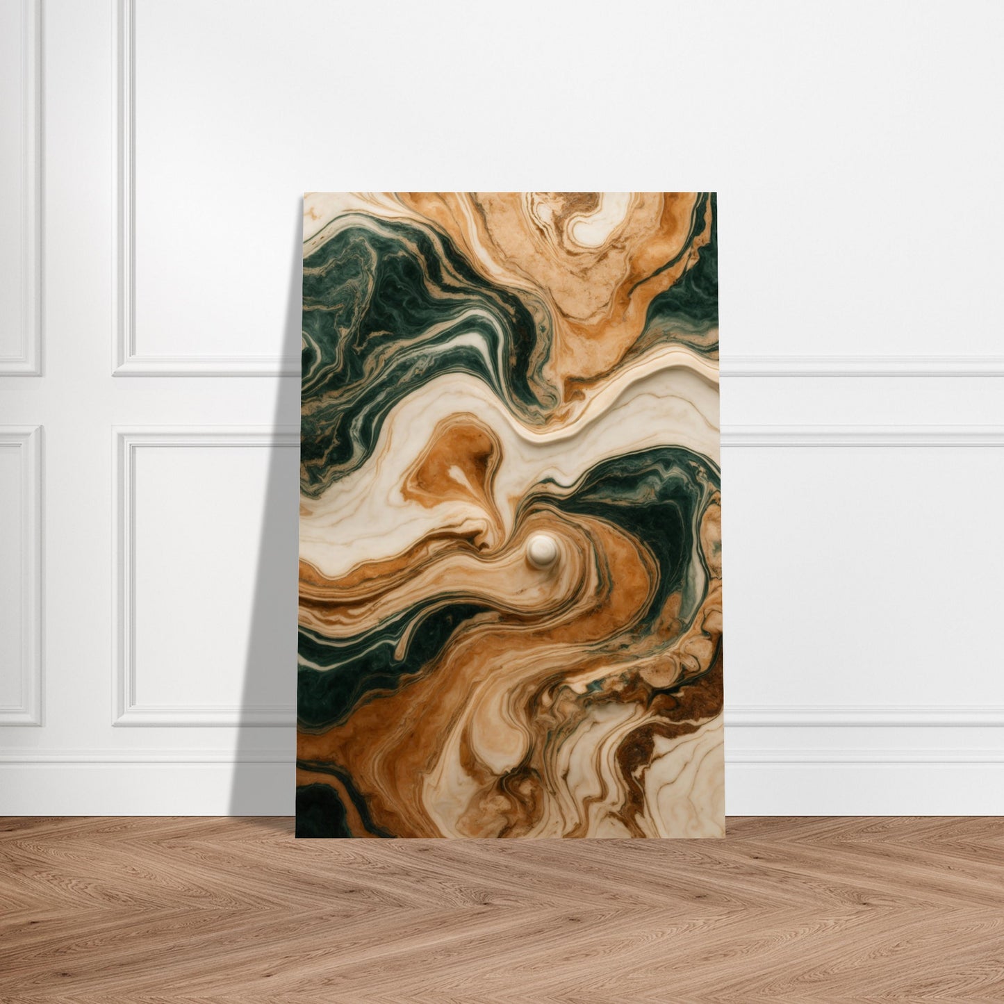 Marble Abstract in Earthy Tones