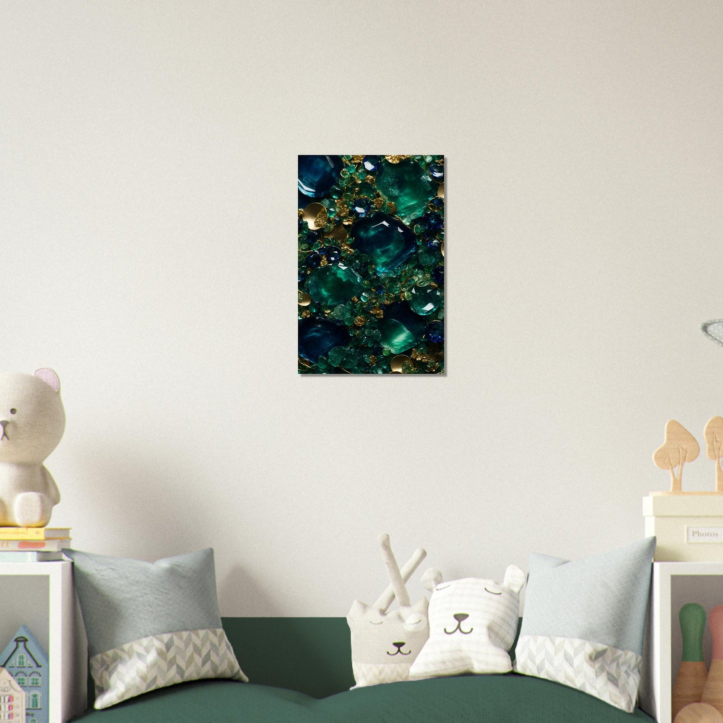 Captivating Artwork Inspired by Gemstone Allure