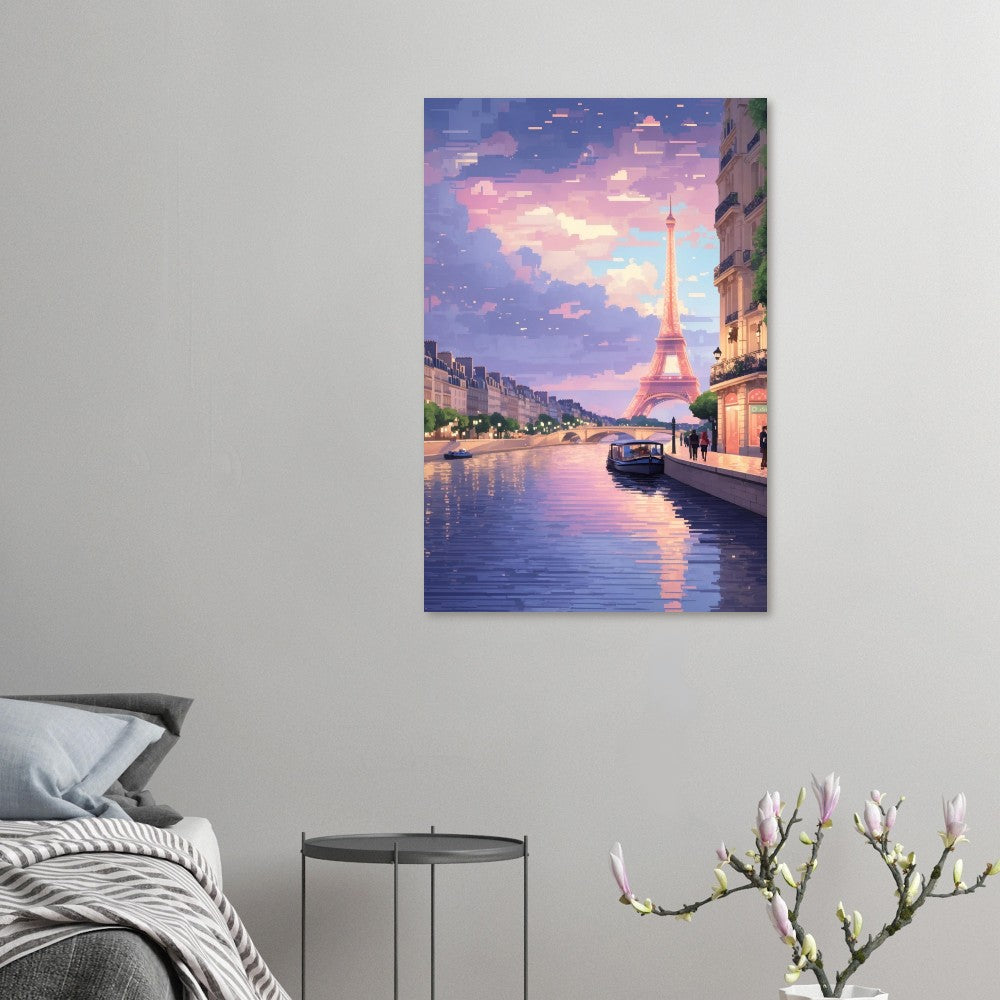 Paris Eiffel Tower River View