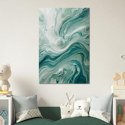 Marble-Inspired Calm and Fluidity