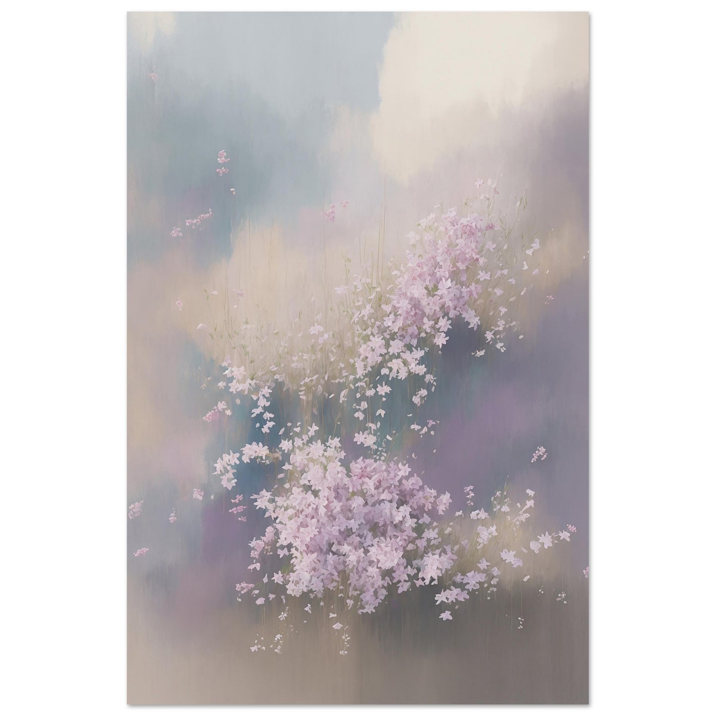 Tranquil Muted Pastel Art