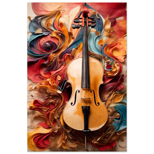 Strings and Swirls: The Dance of Music