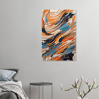 Abstract Brushstrokes