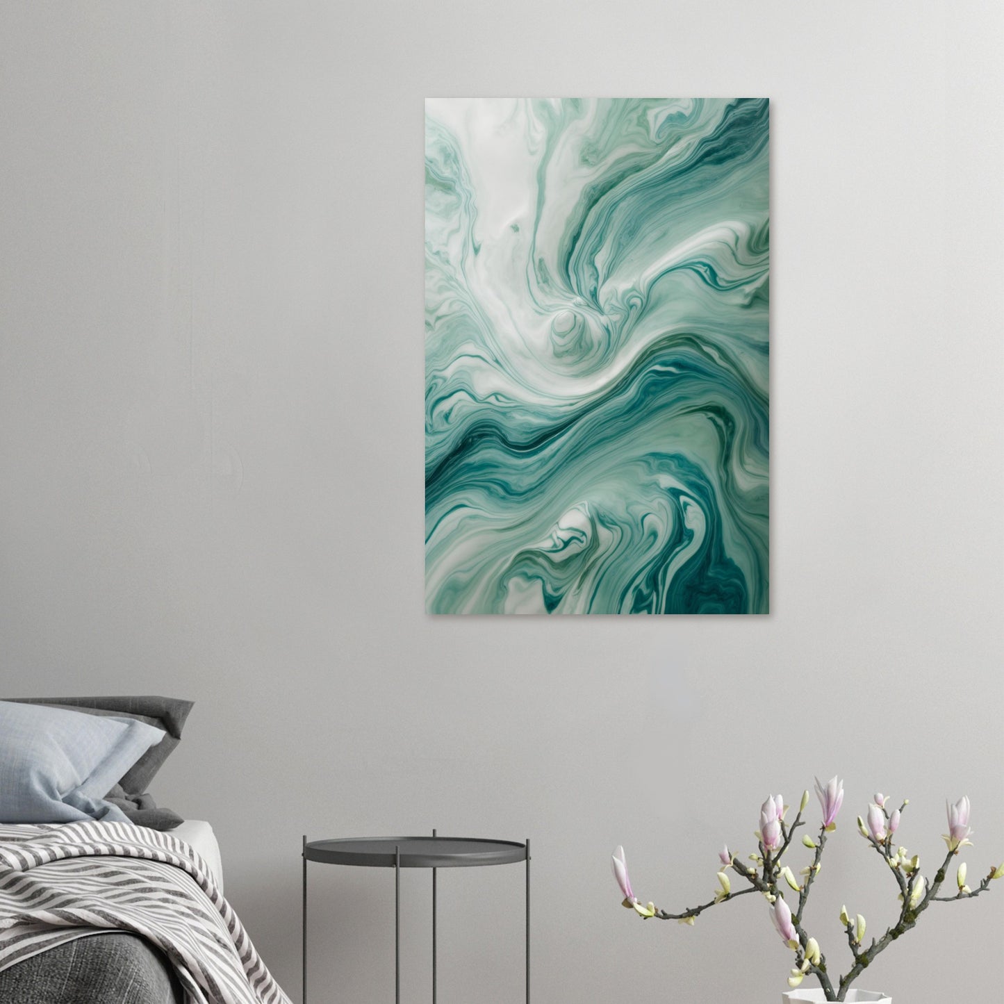 Marble-Inspired Calm and Fluidity