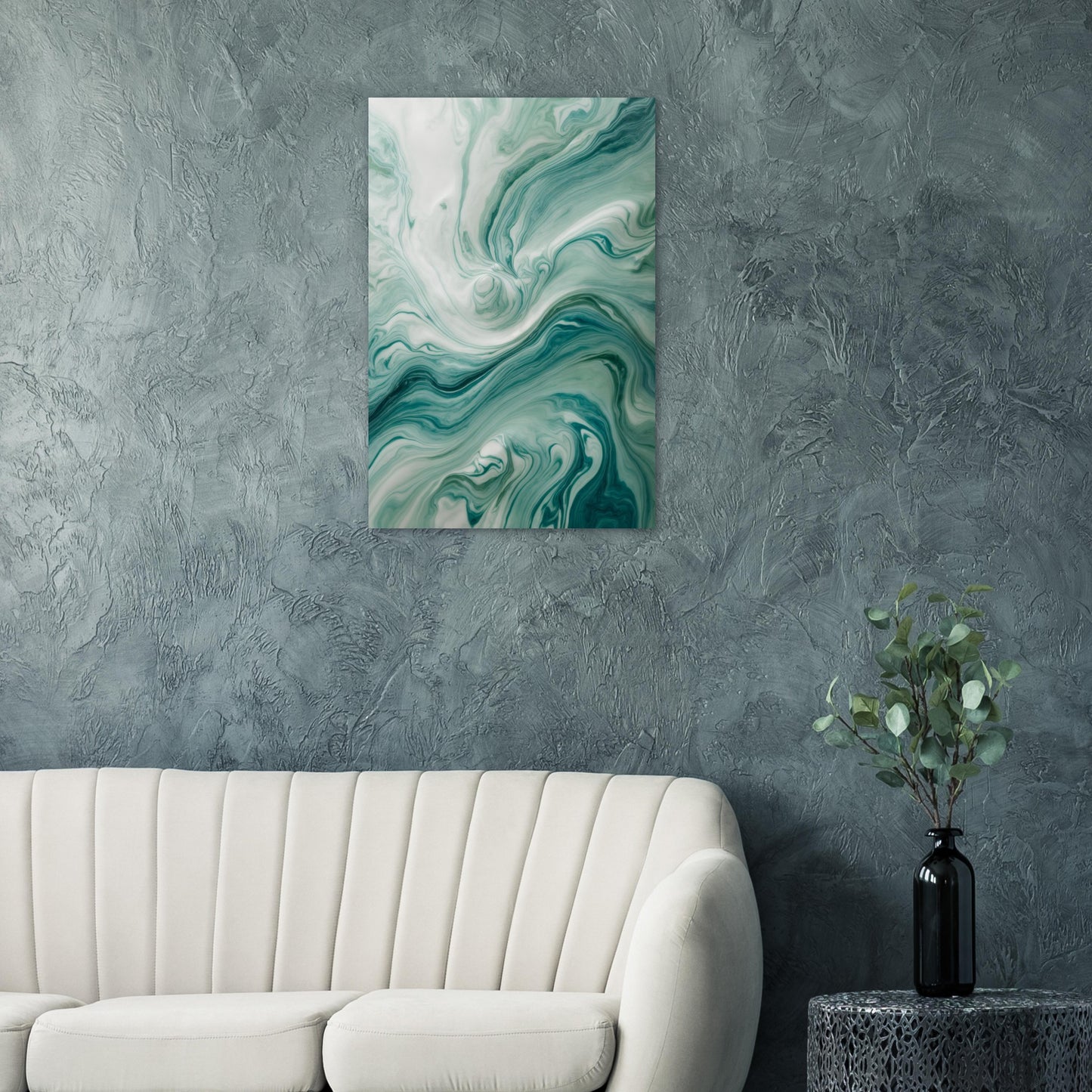 Marble-Inspired Calm and Fluidity