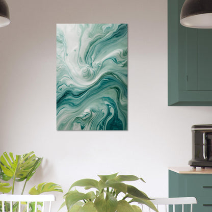 Marble-Inspired Calm and Fluidity