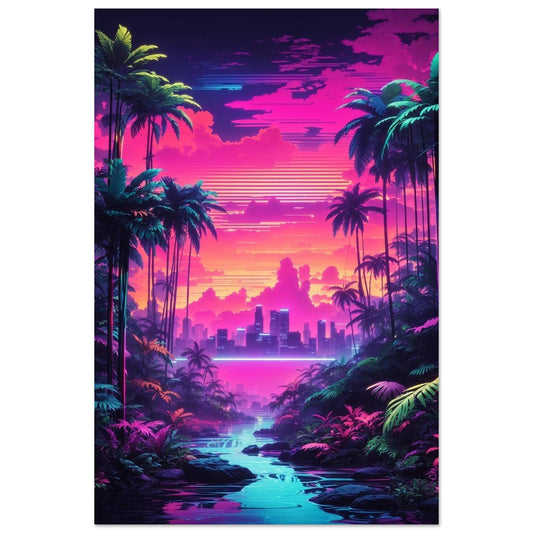 Tropical Neon Wilderness