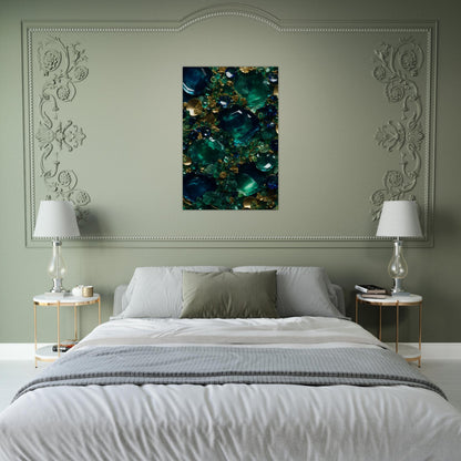 Captivating Artwork Inspired by Gemstone Allure