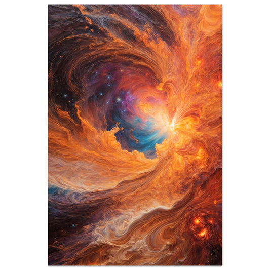 Celestial Dance of Flames