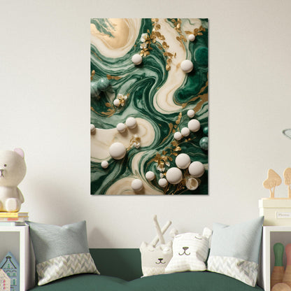 Marble Abstract with Relaxing Hues