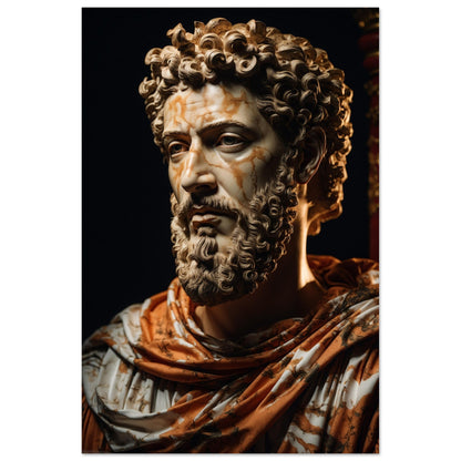 Marcus Aurelius Marble Sculpture