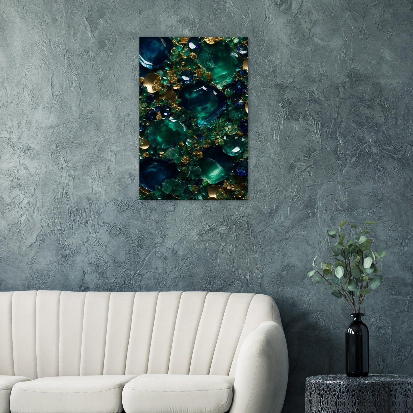 Captivating Artwork Inspired by Gemstone Allure