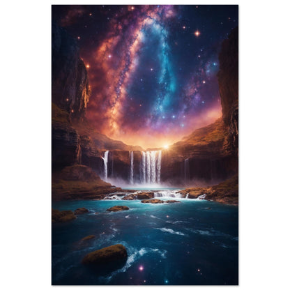 Stardust Waterfalls and Liquid Galaxies