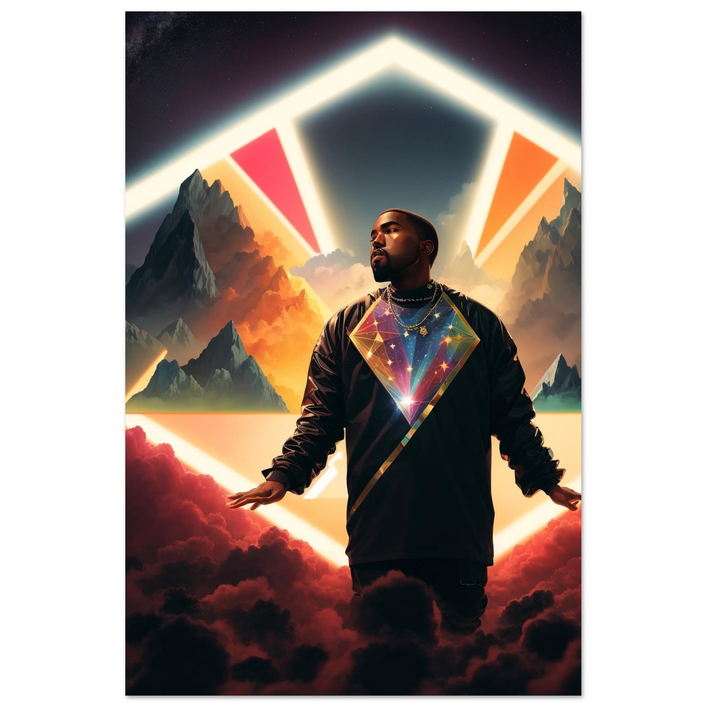 Kanye's Voyage: Geometry of Sound