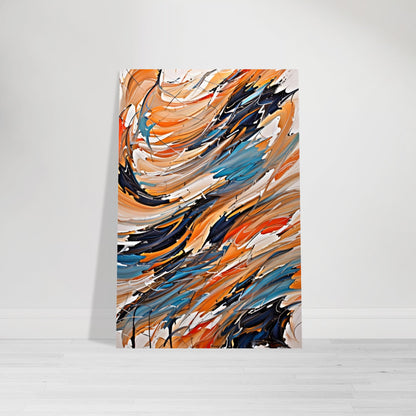 Abstract Brushstrokes