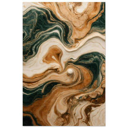 Marble Abstract in Earthy Tones