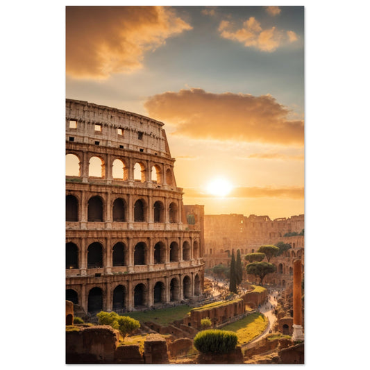 Golden Hour at the Colosseum